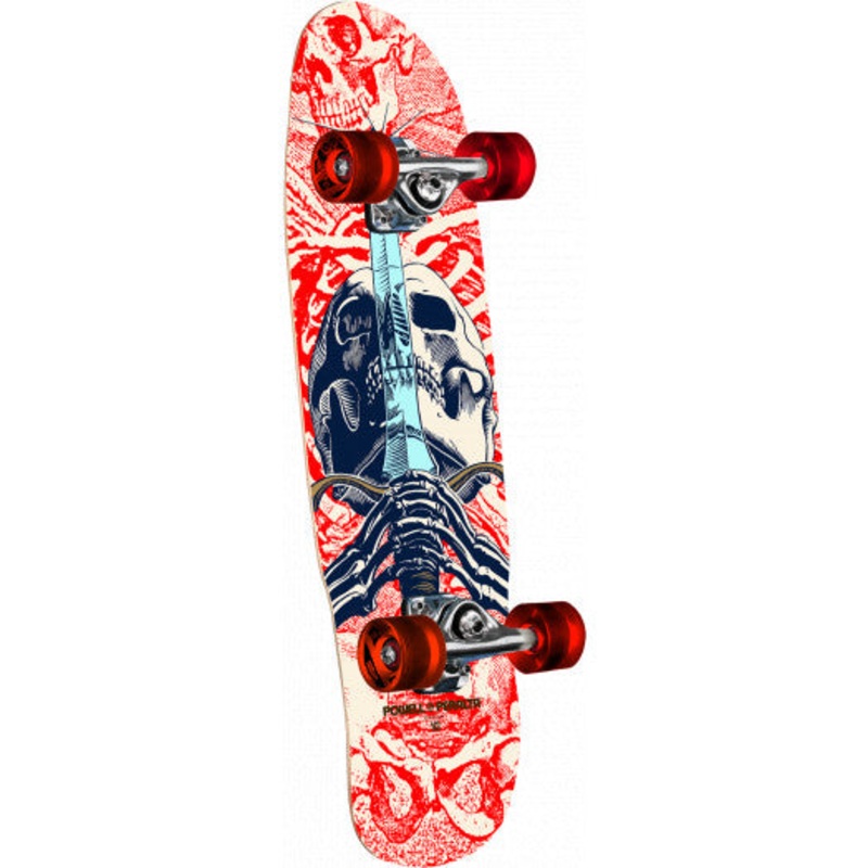 POWELL PERALTA COMPLETE – MINI SKULL & SWORD (8″) 8″