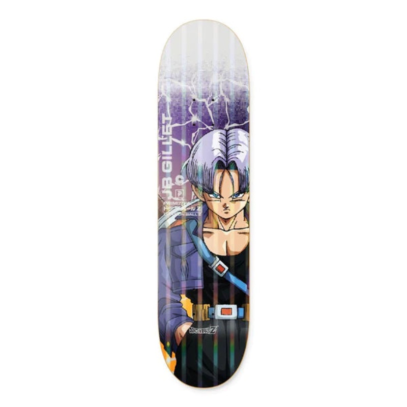 Primitive X Dragon Ball Z JB Gillet Trunks Power Level Skateboard Deck – 8.0 Purple