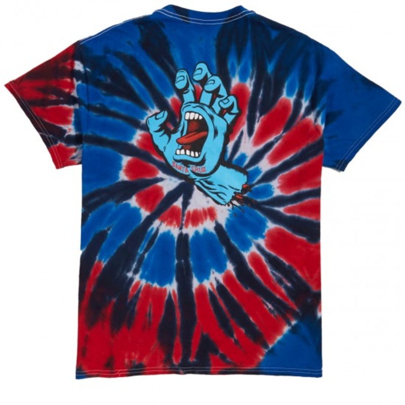 Santa Cruz Screaming Hand Short Sleeve Mens T-Shirt – Independence S