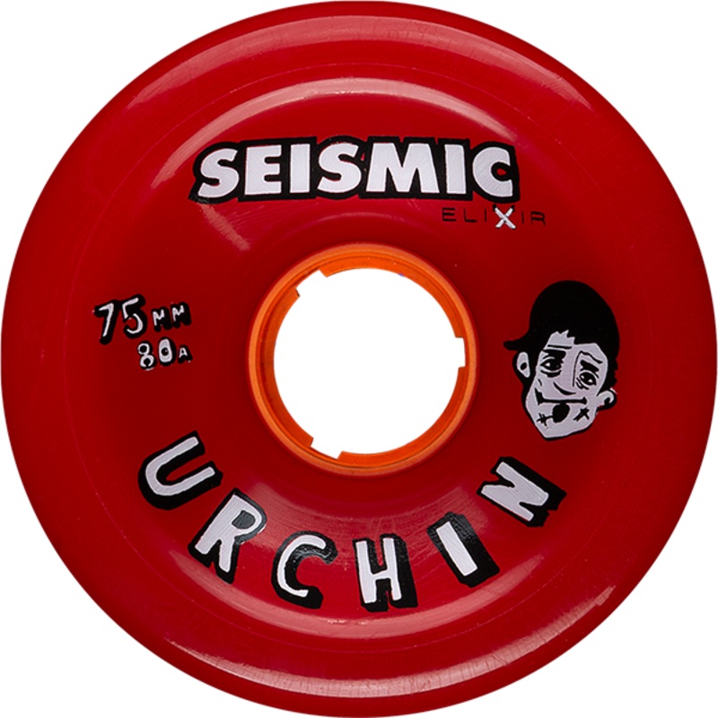 SEISMIC URCHIN OPAQUE 75mm 80A RED