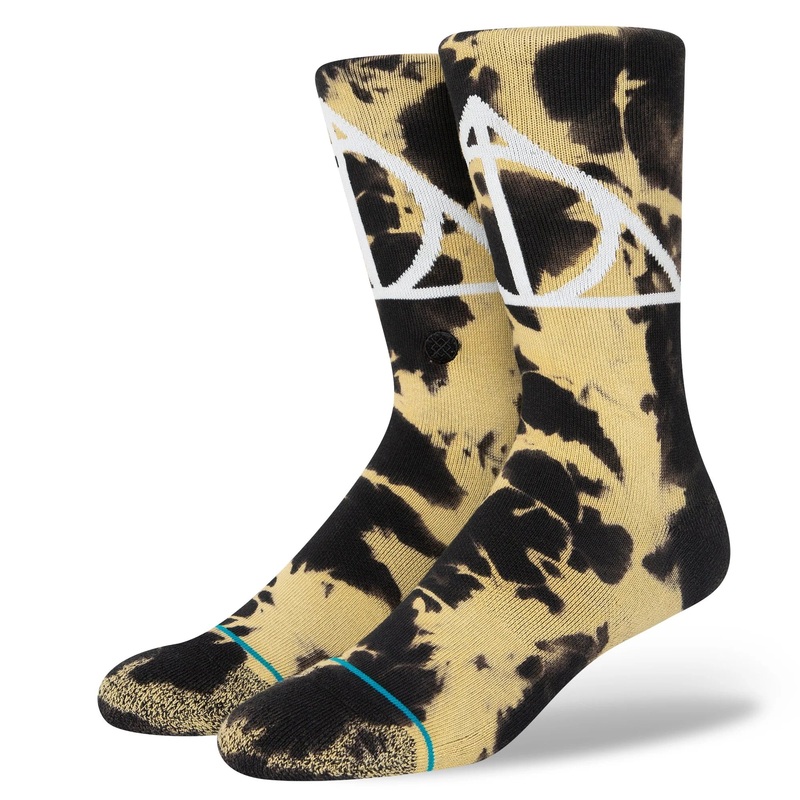 Stance Harry Potter Cloak Wand Stone Crew Socks – Black S