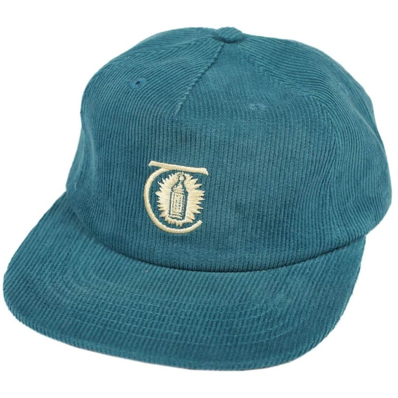 THEORIES CAP – LANTERN CORD STRAPBACK – TEAL