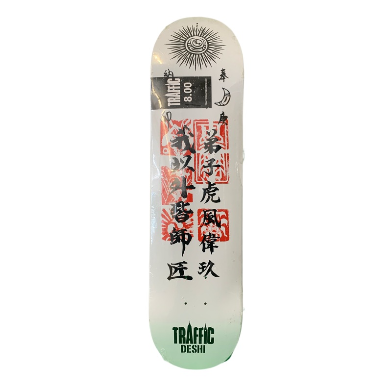 Traffic Yoshihiro “Deshi” Omoto Scroll 7.8″ CLassic Skateboard Deck
