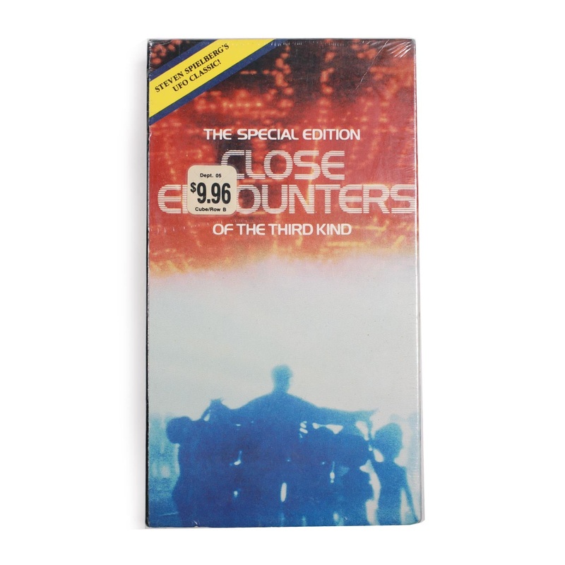 Vintage Close Encounters of the Third Kind VHS 1985 SEALED