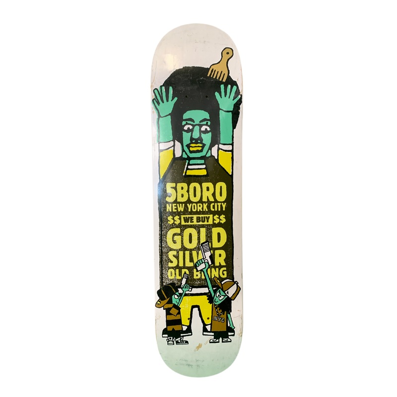 5Boro NY Mug 7.75″ Classic Skateboard Deck