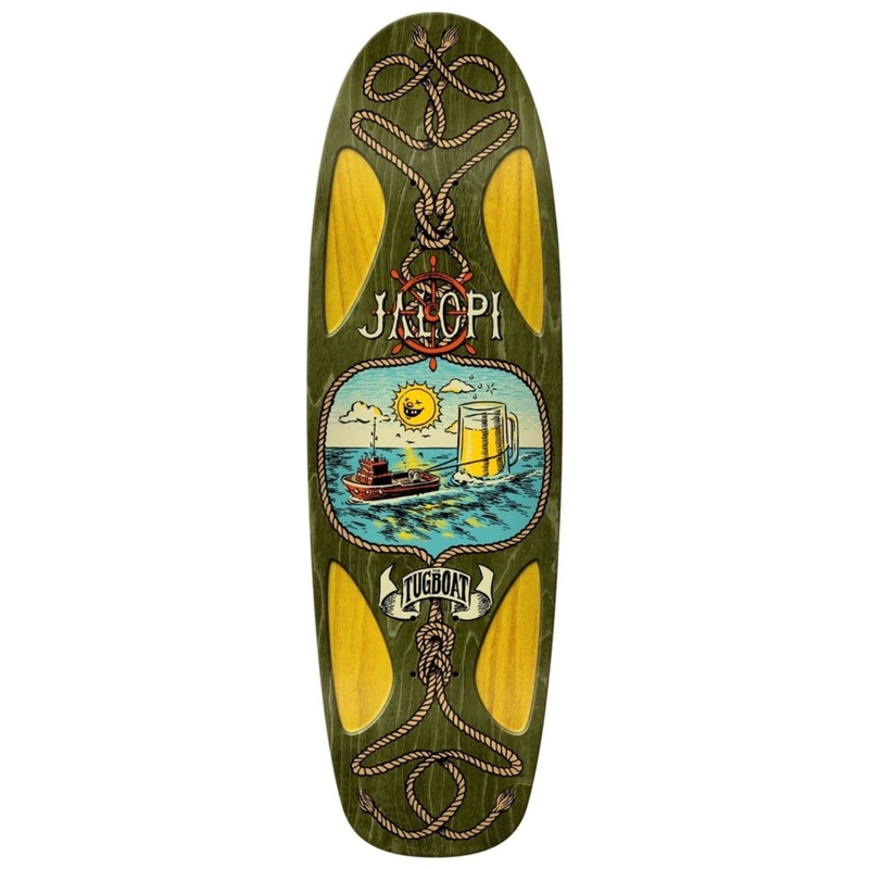 Anti Hero Jalopi Tugboat Deck – Green 9.8″