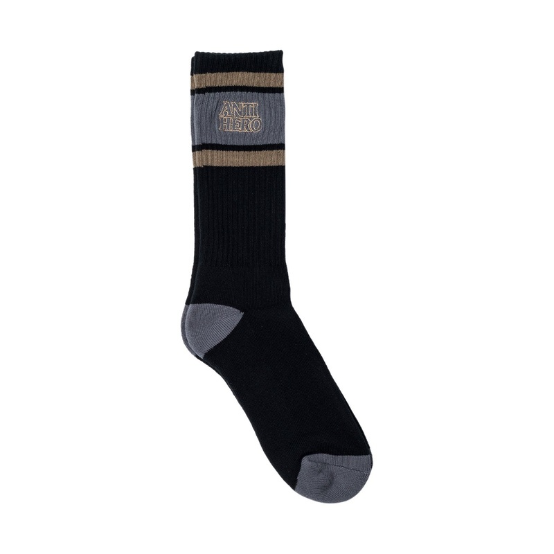 Antihero Blackhero Outline Socks O/S Black