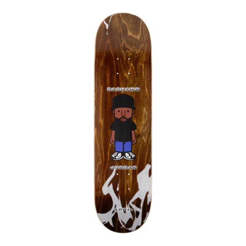 April Dashawn Jordan Character Skateboard Deck 8.375