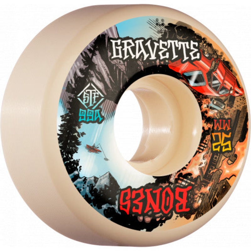 BONES WHEELS – STF GRAVETTE HEAVEN & HELL V2 LOCK-INS 99A (53MM) 53MM