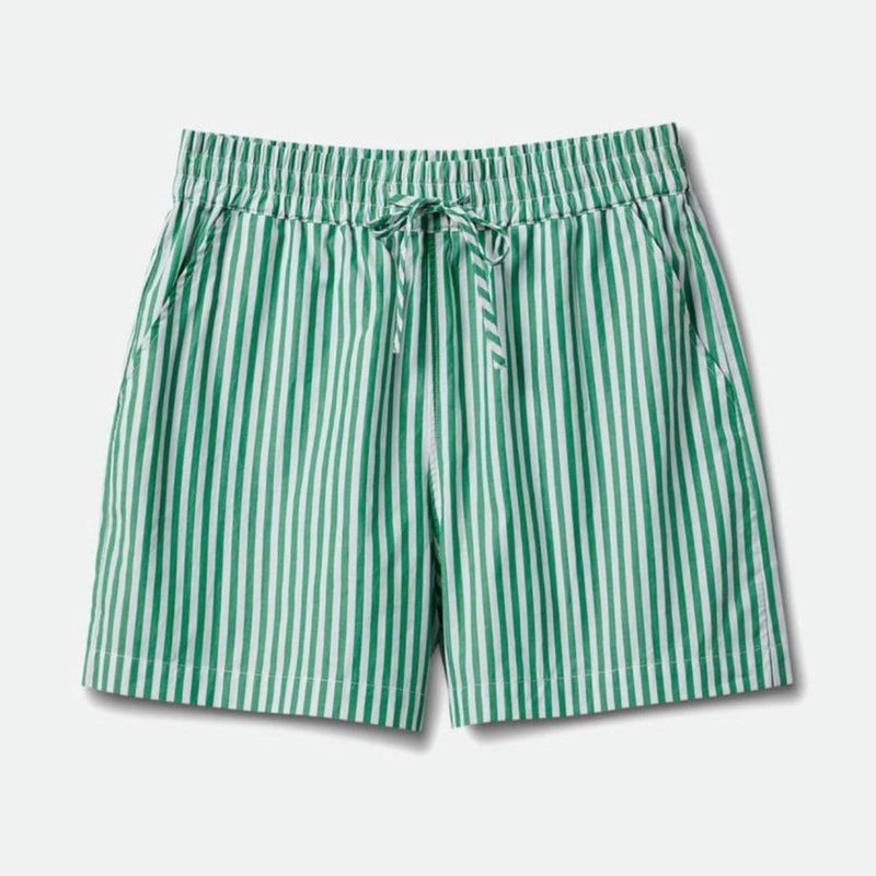 BRIXTON WOMENS SIDNEY BOXER SHORT LEPRECHAUN SMALL