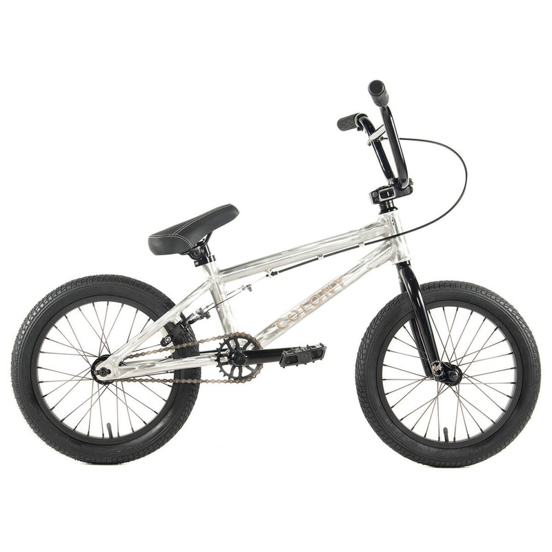 Colony Horizon 16″ Complete BMX Bike – Clear Polished