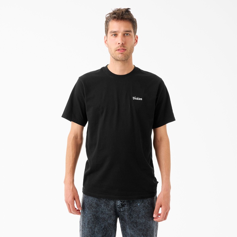 Dickies Tom Knox Embroidery T-Shirt – Black S