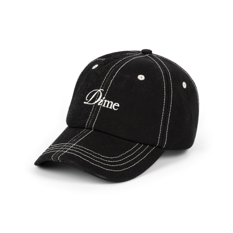 Dime Split Low Pro Cap – Black