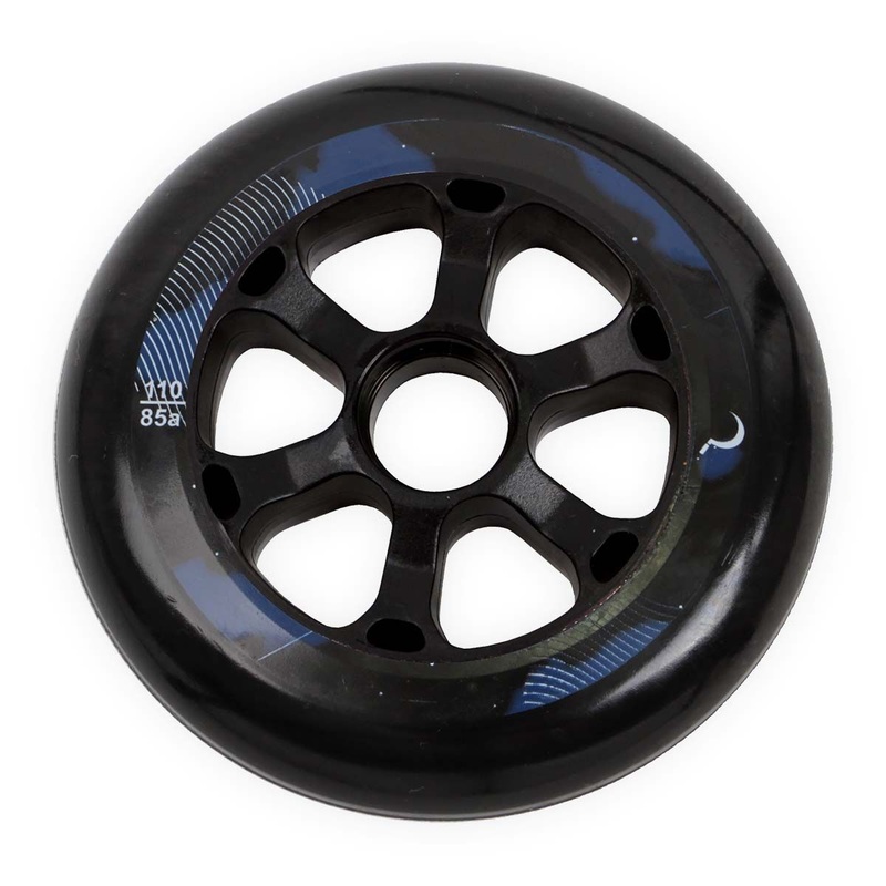 Ground Control UR Moon Wheels 110mm 85A – Black (Set of 6)