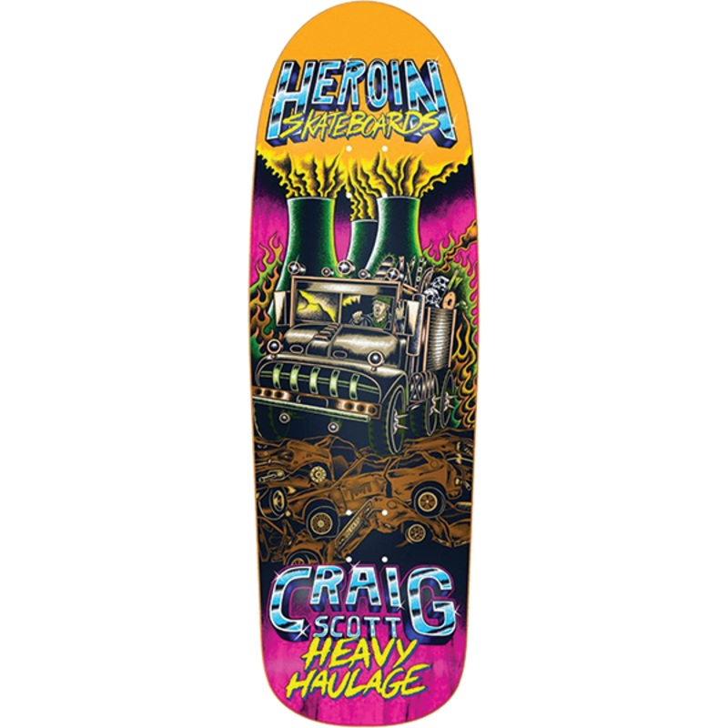 HEROIN QUESTIONS HEAVY HAULAGE DECK 9.5″x32.0″