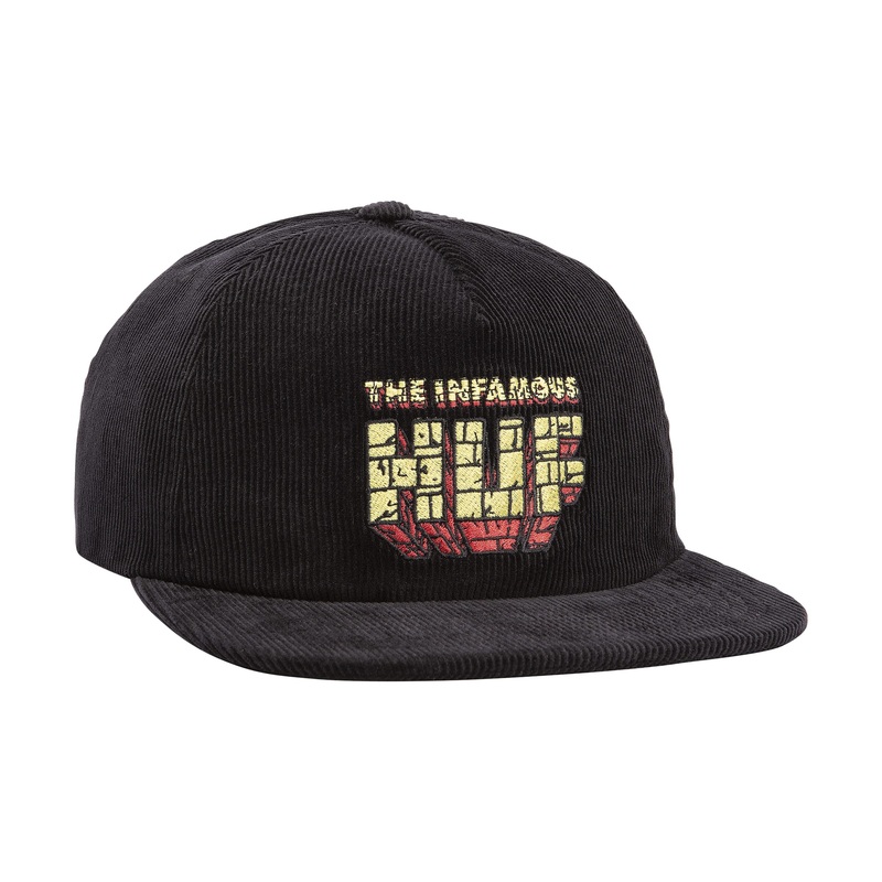 HUF INFAMOUS SNAPBACK BLACK