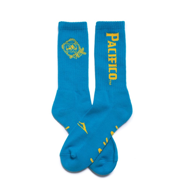 Lakai Pacifico Crew Sock – Cyan