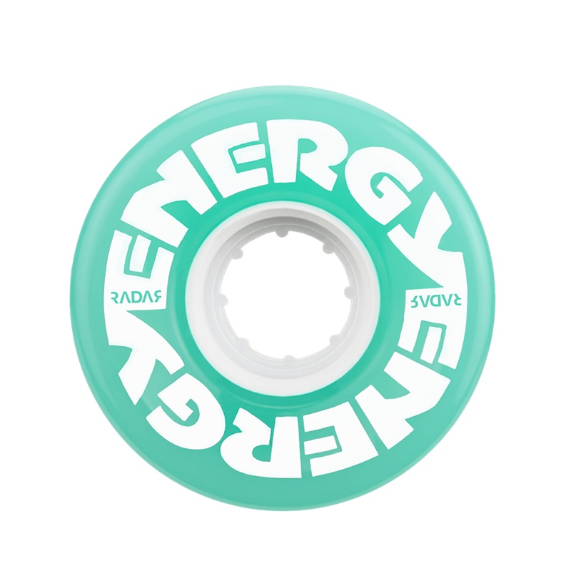 Radar Energy Roller Skate Wheels 57mm 78a – Aqua (4 Pack)