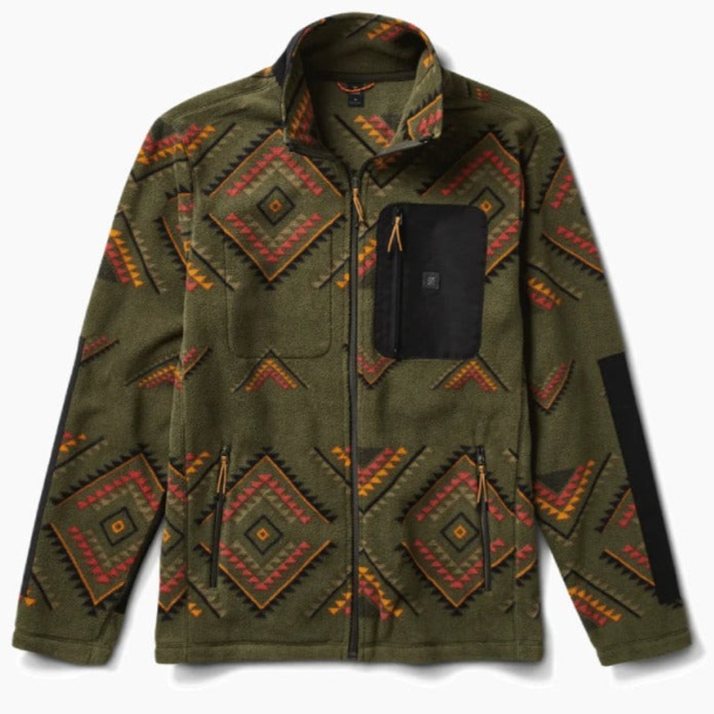 ROARK LANDFALL FLEECE DARK MILITARY MEDIUM