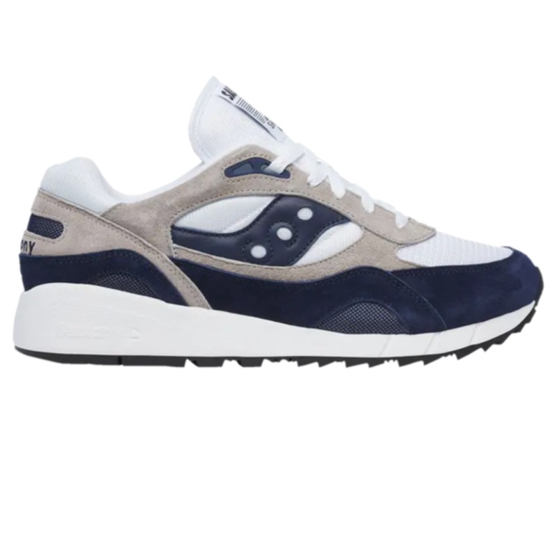 Saucony Shadow 6000 (White/Navy) M9/W10.5