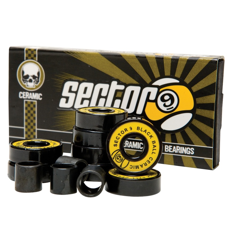 SECTOR 9 BLACK BALL CERAMIC BEARINGS