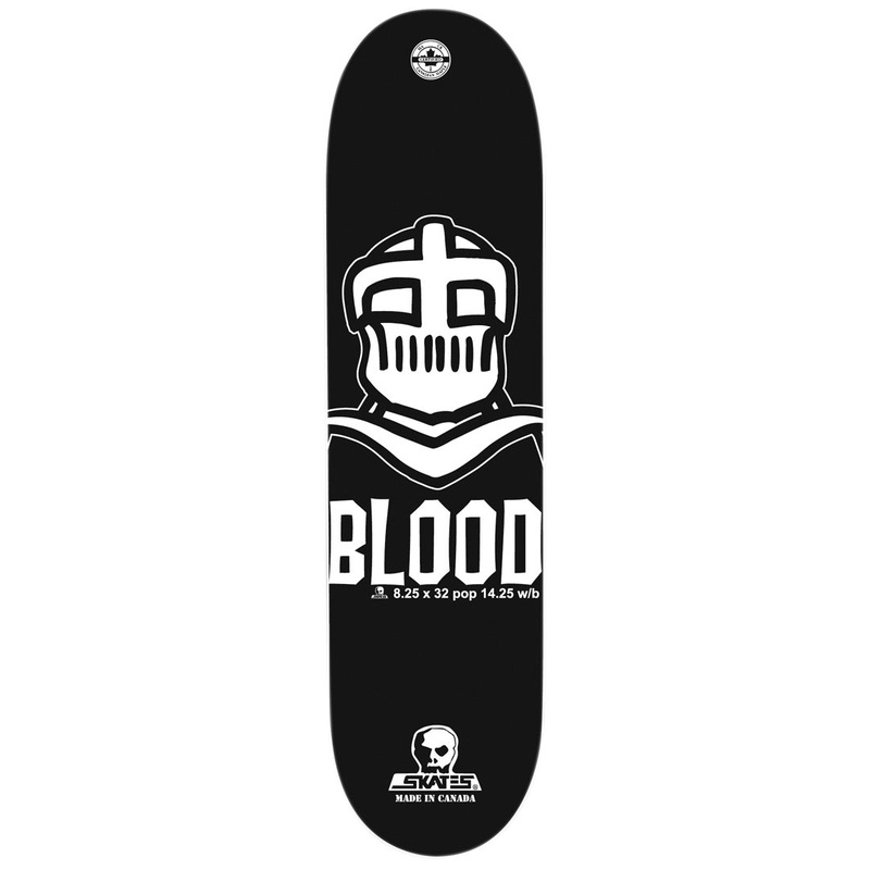 Skull Skates Barge Blood Deck 8.25″