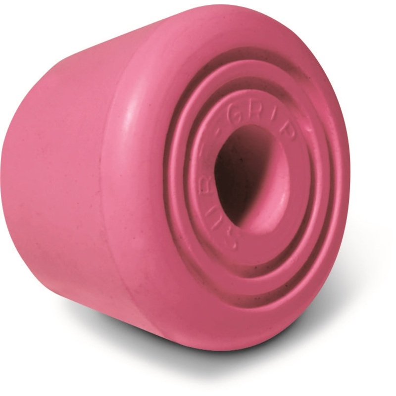 Sure-Grip Bullseye Pink Fixed (Set Of 2) Toe Stops