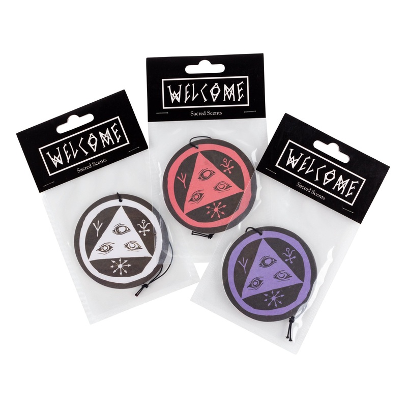 Talisman Air Freshener Black/White (Coconut)