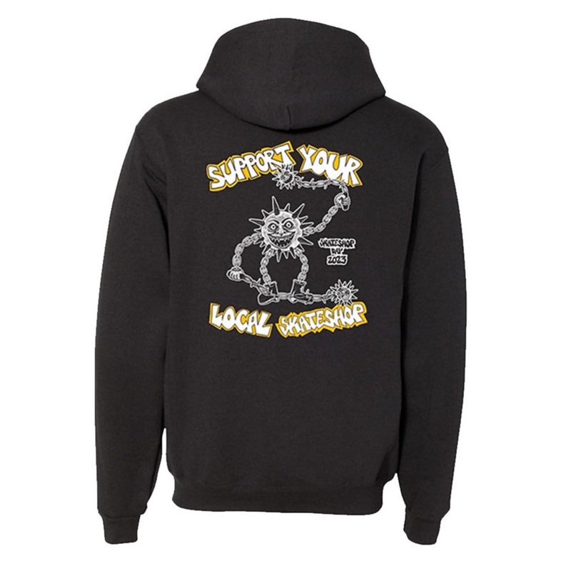 THE DRIVE SKATE SHOP X SKATE SHOP DAY HOODIE SMALL