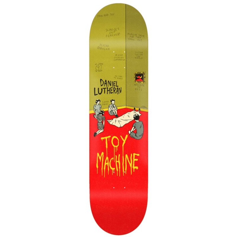 TOY MACHINE DECK – DANIEL LUTHERAN PSYCHO BABYLON (8.5″) 8.5″