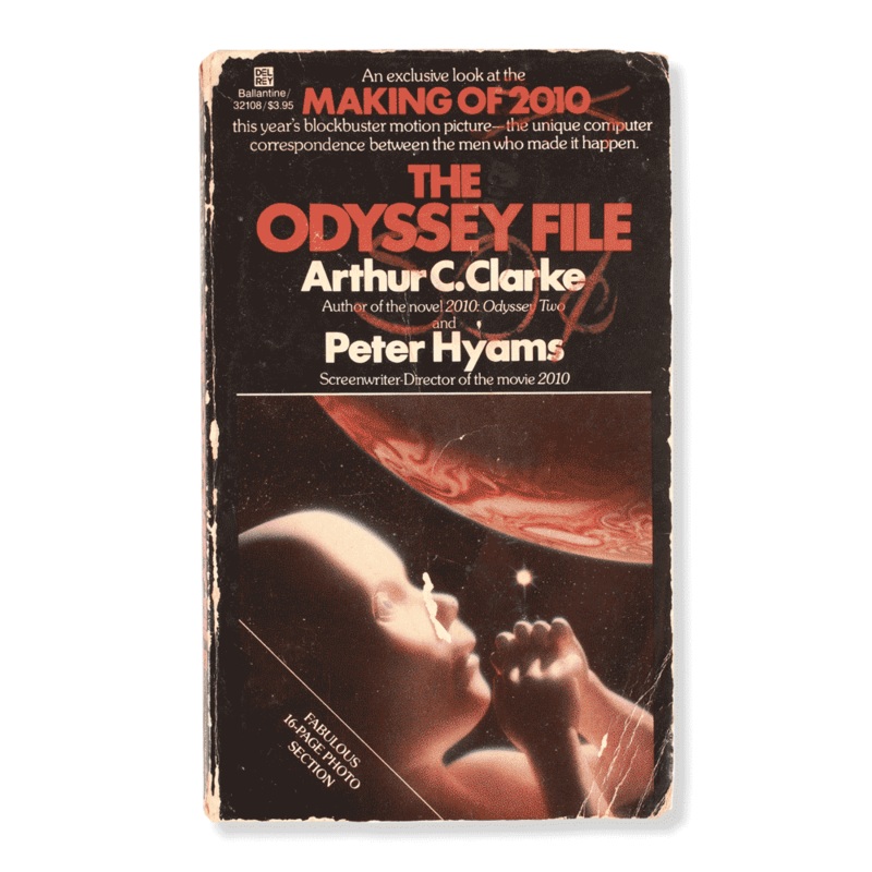 Vintage The Odyssey Files Book by Arthur C. Clarke & Peter Hyams