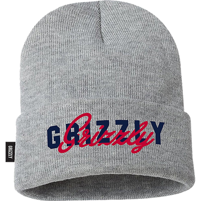 GRIZZLY NO SUBSTITUTE BEANIE GREY