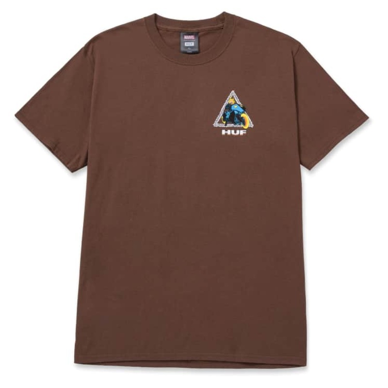 HUF X MARVEL GHOST RIDER TT S/S TEE MED