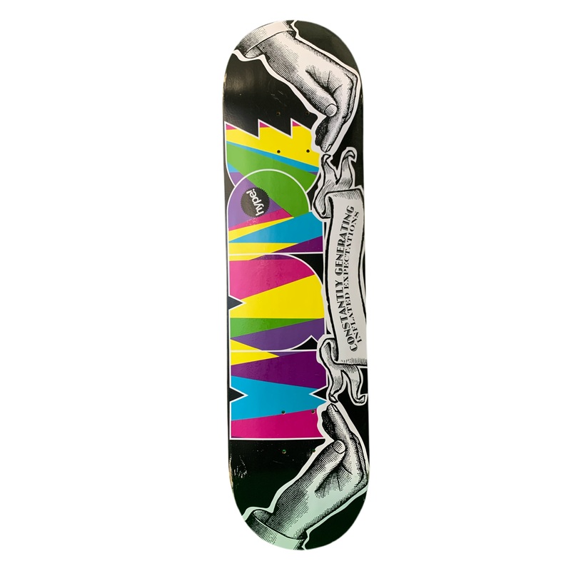 Hype! Constantly Generating 8″ Classic Skateboard Deck