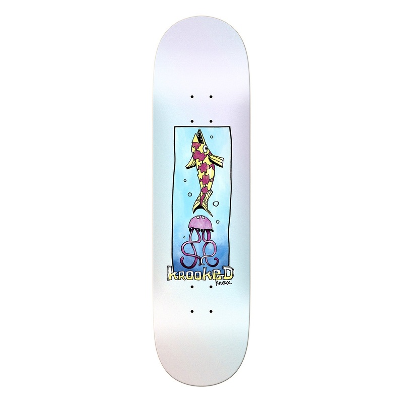 Krooked Tom Knox Ocean Animals Deck 8.5″