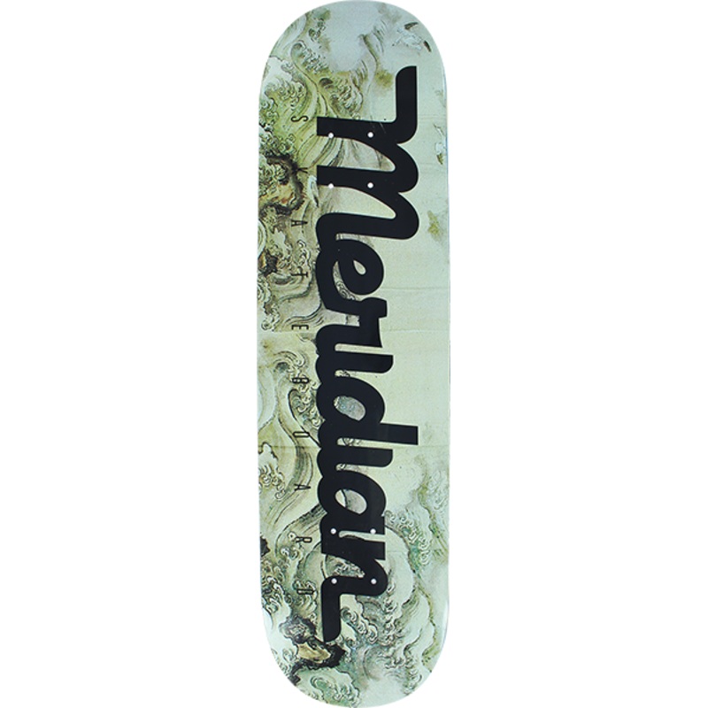 MERIDIAN UNKNOWN SEA SCRIPT DECK 8.0″ TAN