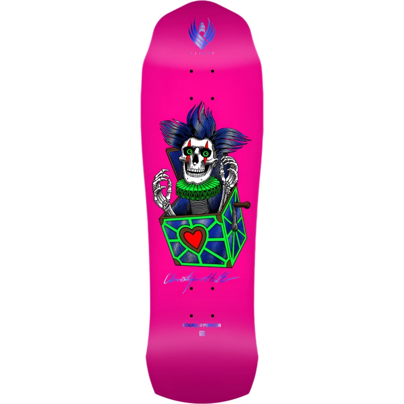 POWELL-PERALTA CHRIS HIETT SKULL FLIGHT DECK (9.5″) 9.5″