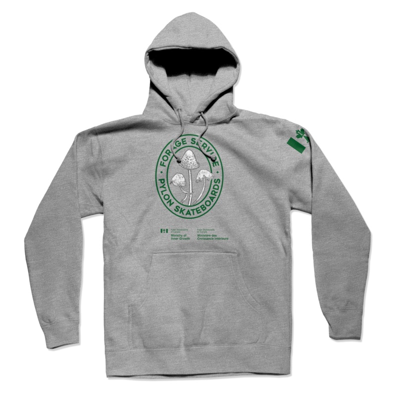 PYLON – FORAGE SERVICE HOOD HEATHER GREY SMALL