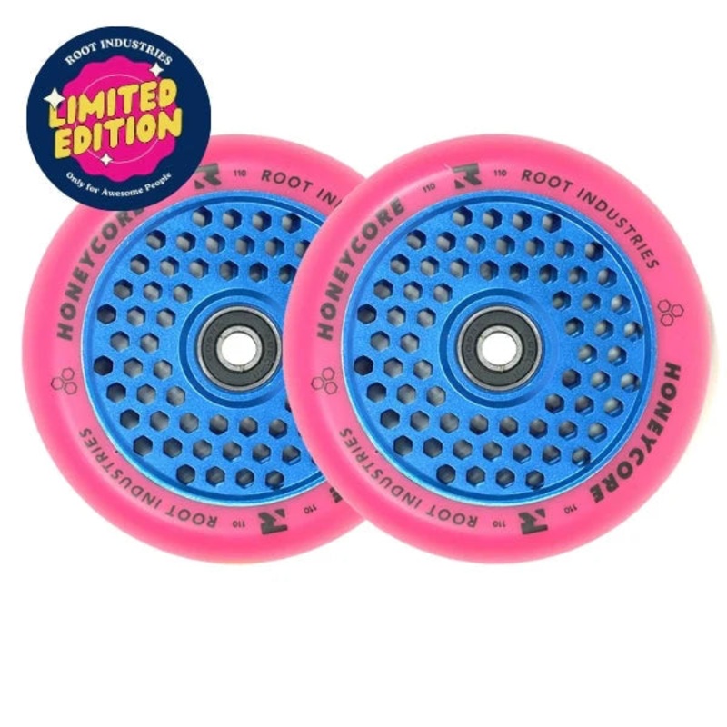 Root Industries HoneyCore Wheels 110mm – Pink/Blue