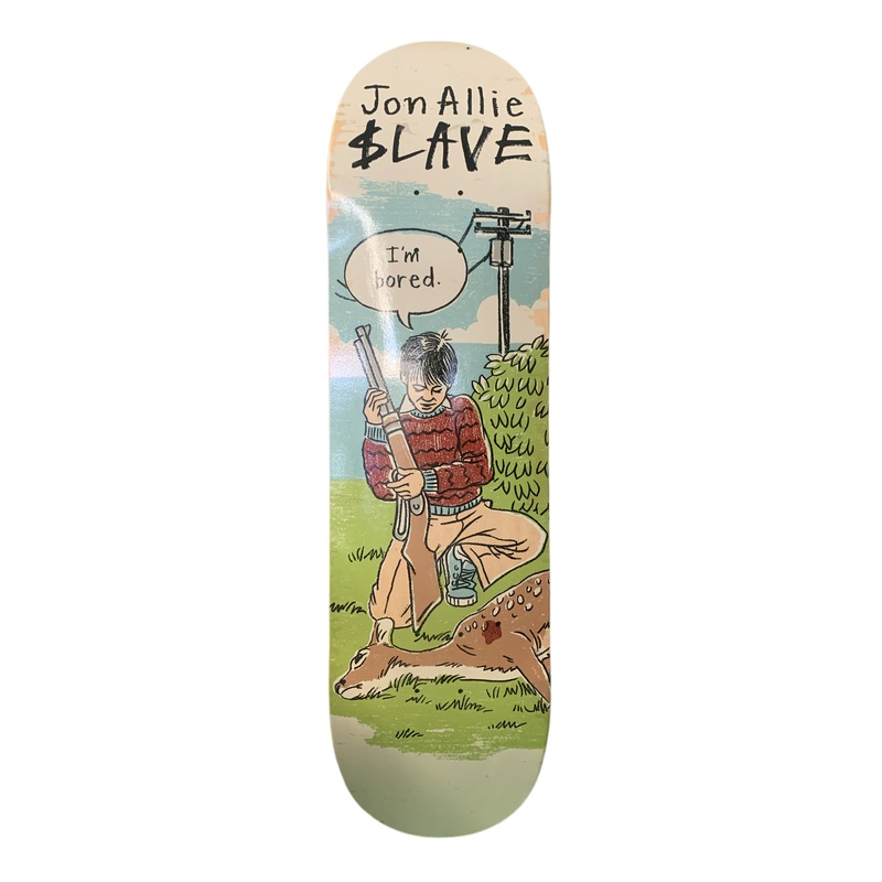 Slave Jon Allie Schoolbook 8.5″ Classic Skateboard Deck