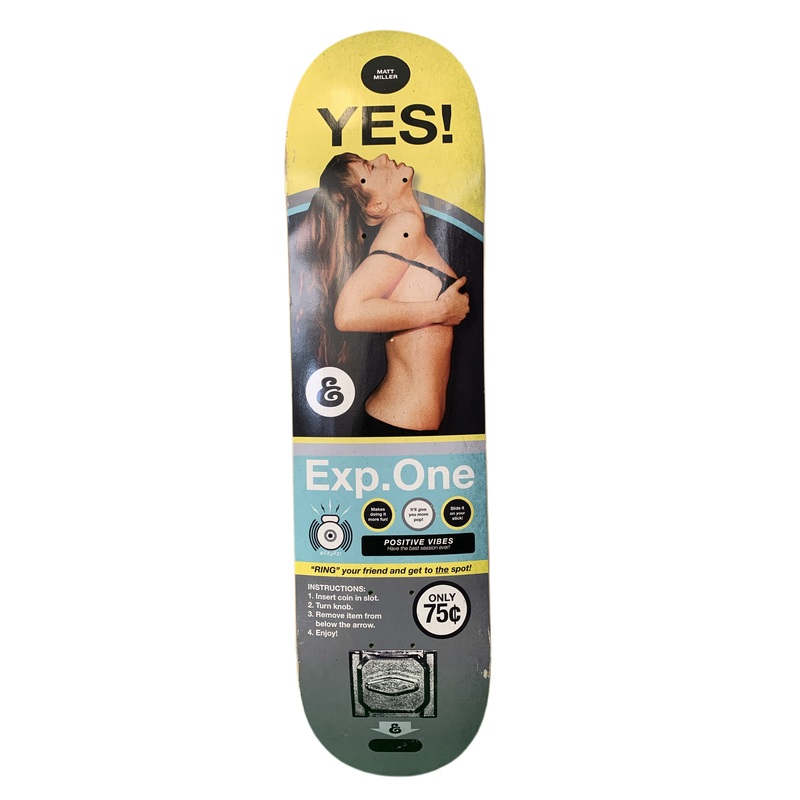 Expedition One Matt Miller Rest Area 7.8″ Classic Skateboard Deck