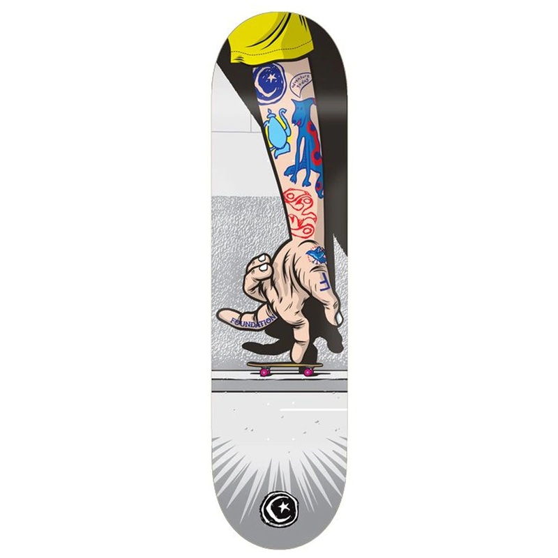 FOUNDATION DECK – BRATRUD PUSH *WARP SALE* (8.38″) 8.38″