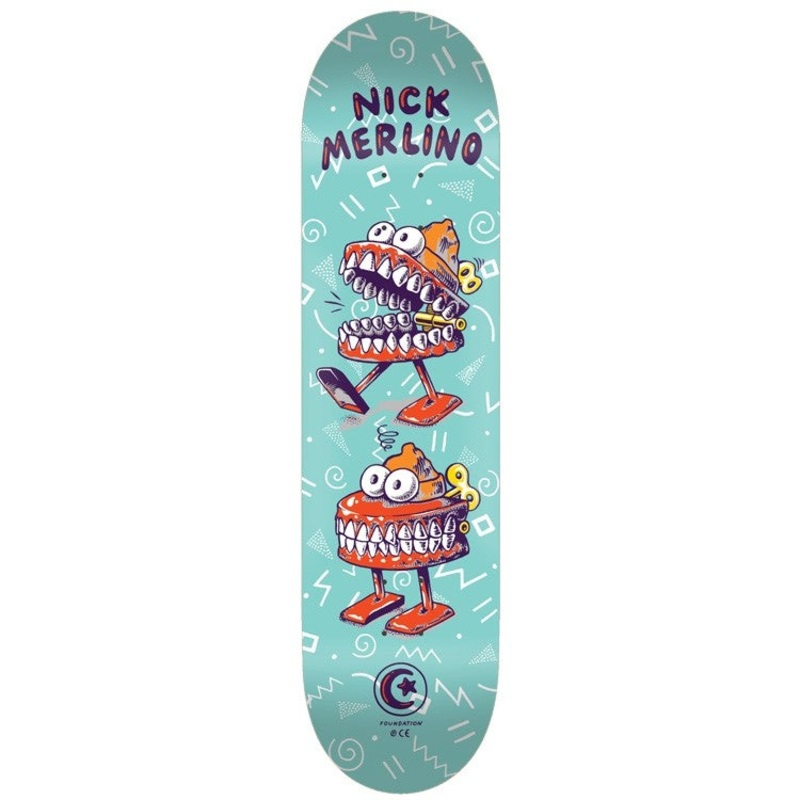 FOUNDATION DECK – MERLINO WIND UP (8″) 8″