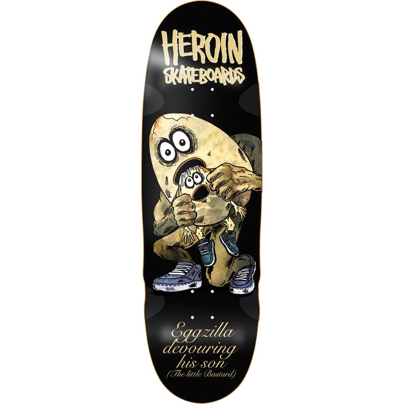 Heroin Egg Eater Egg Skateboard Deck – 9.75