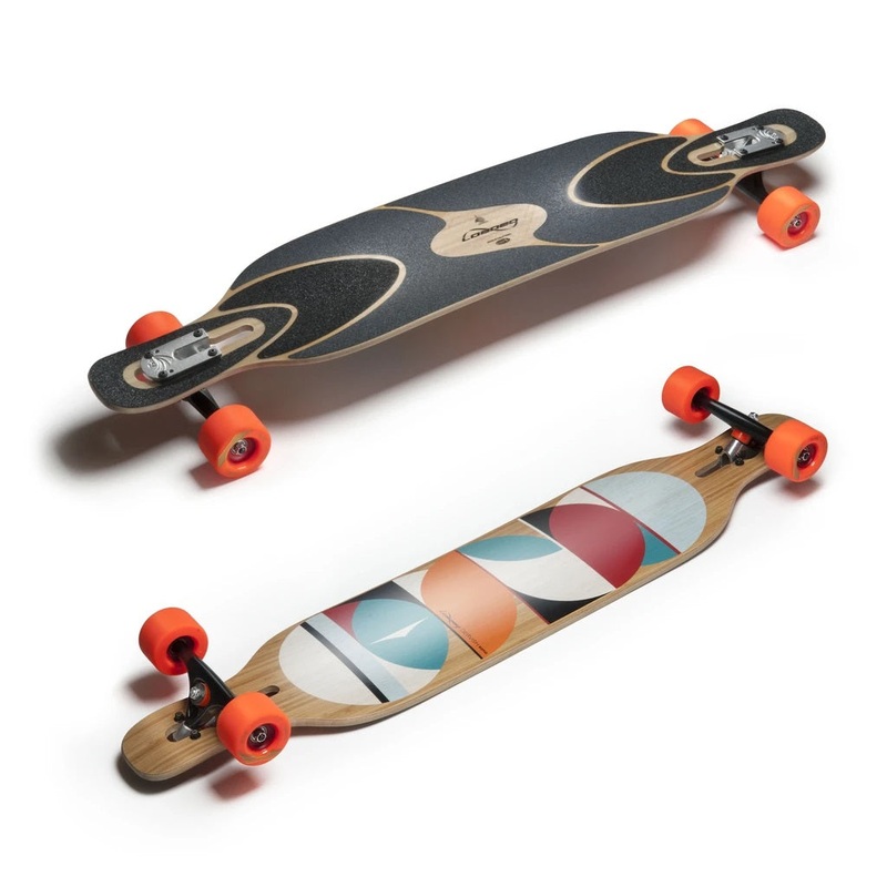 Loaded Dervish Sama Complete Longboard – 75mm In Heat Wheels Flex 1