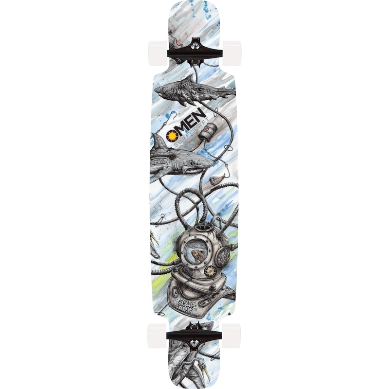 Omen: 41.5″ Home Sweet Home Longboard Complete