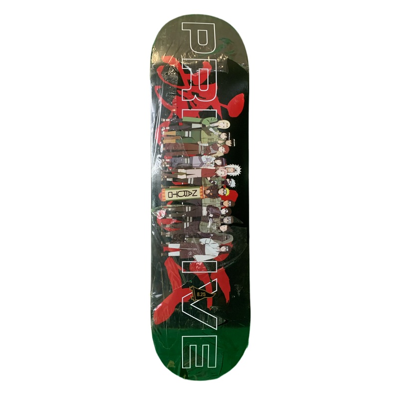 Primitive Naruto Leaf Village 8.25″ Classic Skateboard Deck