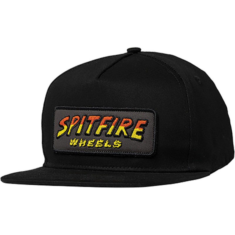 SF HELL HOUNDS SCRIPT PATCH HAT ADJ-BLACK
