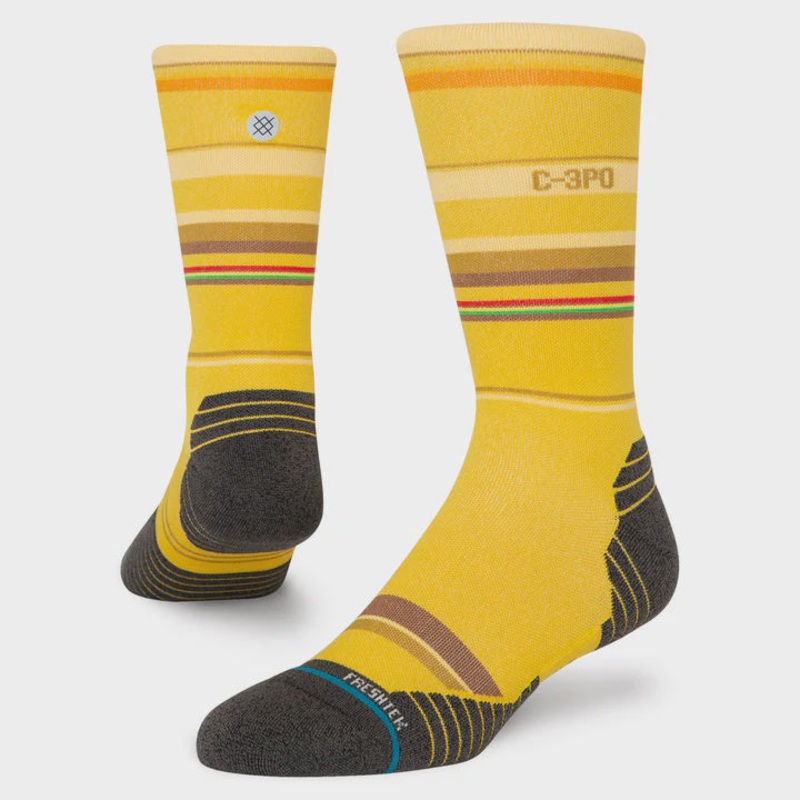 Stance Threepio Crew Sock – Gold Small