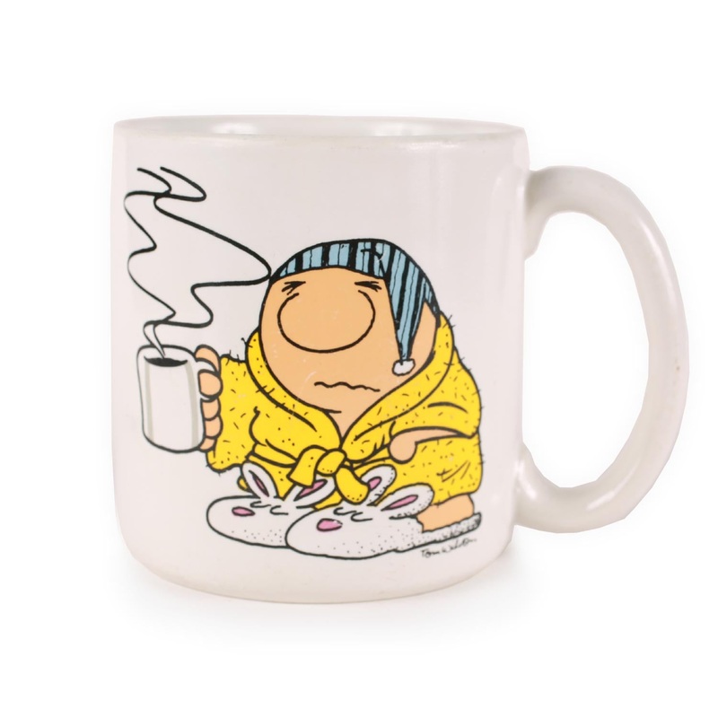 Vintage Ziggy Coffee Mug White 1988